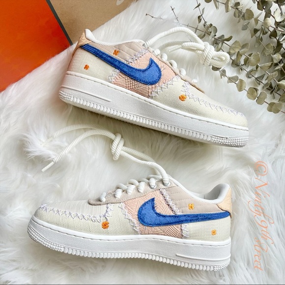 NIKE AIR FORCE 1 07 PREMIUM 40TH ANNIVERSARY EDITION LA FLEA DV2215-100 - Picture 4 of 16